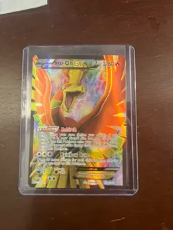 Ho-Oh EX - 119/124- Pokemon Dragons Exhalted NM Black White Full Art Rare Card - Image 1