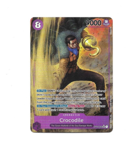 One Piece Card Game Crocodile OP04-060 SR Alternate Art NM - Image 1