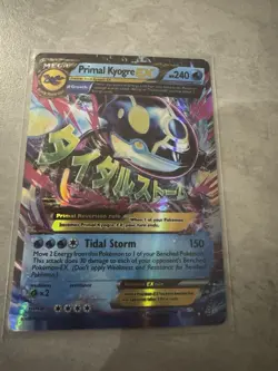 Pokemon TCG Primal Kyogre EX Card 55/160 XY Primal Clash - Image 1