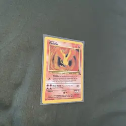 Pokemon TCG Moltres Fossil Holo Card 12/62 Base Set 1999 Wizards - Image 2