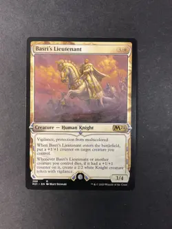 Basri's Lieutenant - Showcase - Core Set 2021 - M21 - Magic the Gathering - MTG - Image 1