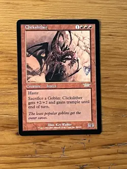 MTG - Magic the Gathering - Clickslither - Legions - Pro Tour Stamped - NM - Image 1