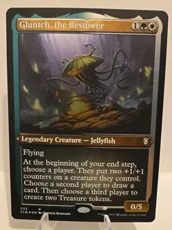 Gluntch, the Bestower (Foil Etched) MTG Commander Legends: Battle for Baldur's - Image 1