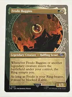 MTG Lord of the Rings Frodo Baggins Showcase 0320 NM - Image 1