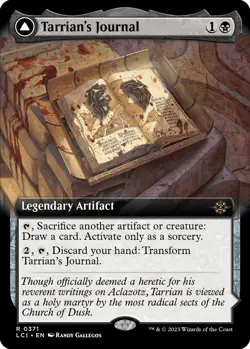 Tarrian's Journal (Extended Art) - 371 / English / Near Mint MTG - Image 1