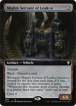Mighty Servant of Leuk-o (Extended Art) - 598 / English / Near Mint MTG - Image 1
