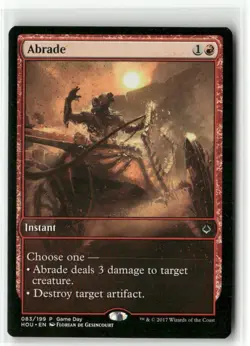 Abrade - Game Day & Store Championship Promos MTG NM - Image 1