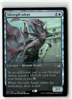 Silvergill Adept FOIL - Open House Promos MTG NM - Image 1