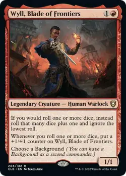 Wyll, Blade of Frontiers - 208 / English / Near Mint MTG - Image 1