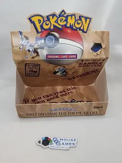 Fossil Preconstructed Theme Deck Display Box +WOTC Shrink Wrap Pokemon *CCGHouse - Image 2