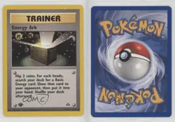 Energy Ark 1st Ed. Pokemon Neo Discovery #75 2001 0s2g - Image 3