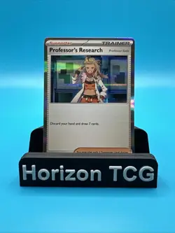 Pokemon- Professor's Research (Holo) 087/091 Paldean Fates / NM - Image 1