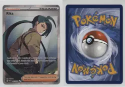 Rika Ultra Rare Pokemon Scarlet & Violet Paradox Rift (PAREN) #241 12g7 - Image 3
