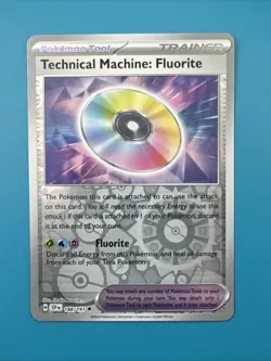 Pokemon- Technical Machine: Fluorite (Reverse Holo) 188/191 Surging Sparks / NM - Image 3