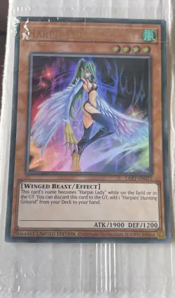 Harpie Queen LART-EN021 Ultra Rare Sealed Limited Edition YUGIOH - Image 1