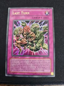Yugioh Last Turn LOD-099 1st Edition Ultra Rare LP+ - Image 1