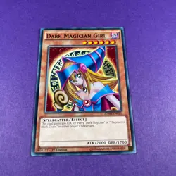 Dark Magician Girl 1st Edition SDMY-EN011 Yugioh Trading Card TCG - Image 1