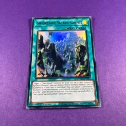 Yugioh Swordsoul Sacred Summit MAMA-EN042 Ultra Rare 1st Edition TCG - Image 2