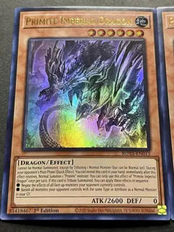 3x Primite Imperial Dragon | ROTA-EN013 | Ultra Rare | NM | 1st Ed | YuGiOh! - Image 3