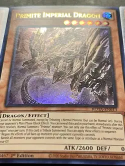 3x Primite Imperial Dragon | ROTA-EN013 | Ultra Rare | NM | 1st Ed | YuGiOh! - Image 4