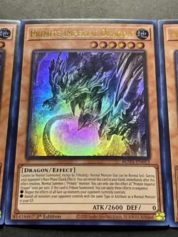 3x Primite Imperial Dragon | ROTA-EN013 | Ultra Rare | NM | 1st Ed | YuGiOh! - Image 5