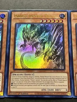 3x Primite Imperial Dragon | ROTA-EN013 | Ultra Rare | NM | 1st Ed | YuGiOh! - Image 5