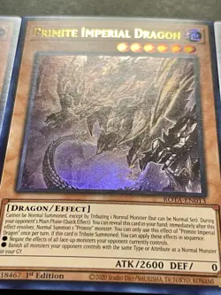 3x Primite Imperial Dragon | ROTA-EN013 | Ultra Rare | NM | 1st Ed | YuGiOh! - Image 4