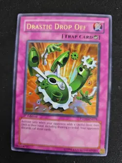 Yugioh! NM Drastic Drop Off - PTDN-EN074 - Ultimate Rare - 1st Edition - Image 1