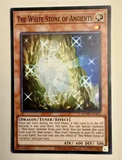 The White Stone of Ancients SDWD-EN012 Common Yugioh Card Unlimited - Image 1