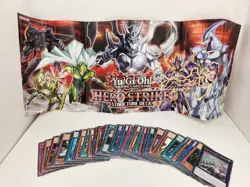 Lot Of 80+ Used 1996 Yugioh Cards Deck With Recent Poster - Image 1