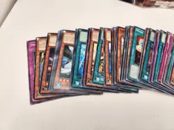 Lot Of 80+ Used 1996 Yugioh Cards Deck With Recent Poster - Image 2