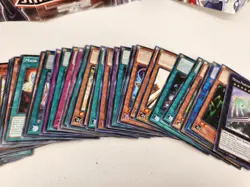 Lot Of 80+ Used 1996 Yugioh Cards Deck With Recent Poster - Image 3