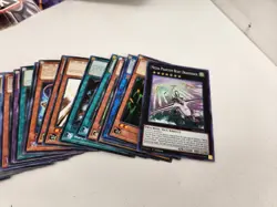 Lot Of 80+ Used 1996 Yugioh Cards Deck With Recent Poster - Image 4