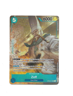 One Piece Card Game Zeff OP03-047 R Alternate Art Parallel NM - Image 1