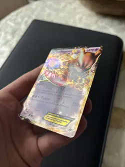 Pokemon English TCG Card Legendary Treasures Mewtwo EX 54/113 Holo - Image 5