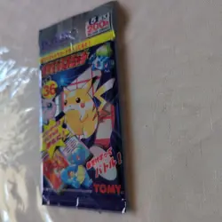 Pikachu Pokemon Scratch Card Set Vintage Unused Tomy Nintendo Japanese 1997 - Image 4