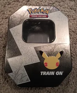 Pokemon Trading Card Game- TIN ONLY, Train On - Image 1