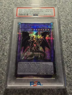 Red-Eyes Dark Dragoon Starlight Rare Card BROL-EN094 1st Edition GEM MT 10 - Image 1