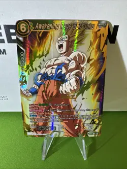 Dragon Ball Super Card Game Awakening Rage Son Goku BT1-059 SR LP - Image 1