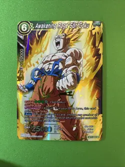 Dragon Ball Super Card Game Awakening Rage Son Goku BT1-059 SR LP - Image 3