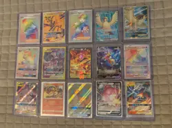 Pokemon TCG Card Lot 7 OFFICIAL Cards + Ultra Rare | VMAX GX EX VSTAR OR V! - Image 1