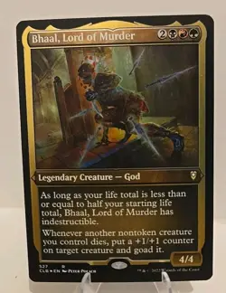 Bhaal, Lord of Murder (Foil Etched) MTG Commander Legends: Battle for Baldur's - Image 1