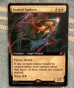 MTG Edge of Eternities EXALTED SUNBORN NM (1375) Graded Power - Image 1