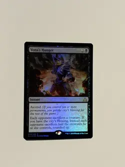 Vona's Hunger MTG Magic the Gathering Rivals of Ixalan NM Foil - Image 1