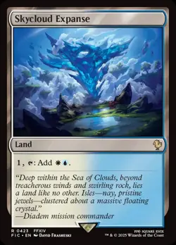 MTG Skycloud Expanse [FINAL FANTASY Commander] Near Mint - Image 1