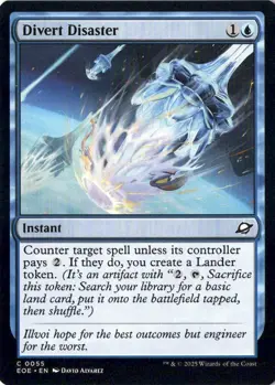 Divert Disaster Edge of Eternities 55 NM MTG - Image 1