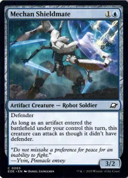 Mechan Shieldmate Edge of Eternities 65 NM MTG - Image 1