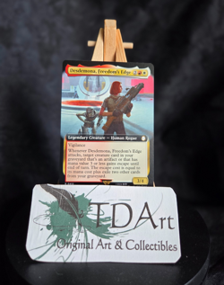 DESDEMONA, FREEDOM'S EDGE ~ NM ~ MTG - 0412 PIP Fallout EXTENDED Art - Image 1