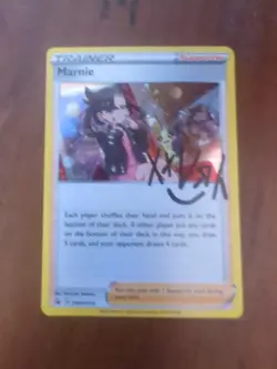 Pokemon Trainer Marnie SWSH120 SWSH: Sword & Shield Promo Cards Holo - Image 1