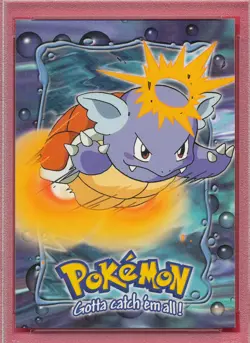 PSA 9 MINT WARTORTLE MOVIE EDITION 1999 TOPPS POKEMON #E-8 HIGH GRADE PM-V-TPHLC - Image 3